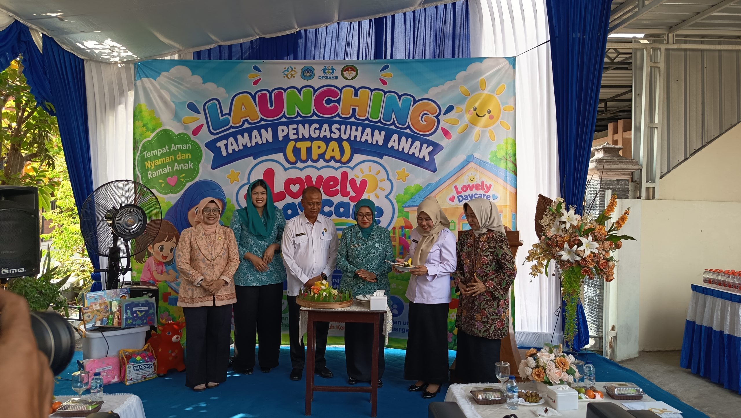 Dukung Pekerja Perempuan, Pemkab Lamongan Resmikan TPA Lovely Daycare