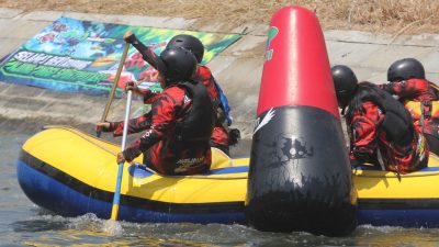 28 Tim Arung Jeram Ramaikan Kejurprov Jatim 2026 di Dam Turipinggir Jombang