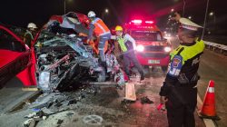 Sopir HiAce Kecelakaan Maut Tol Jomo Resmi Jadi Tersangka