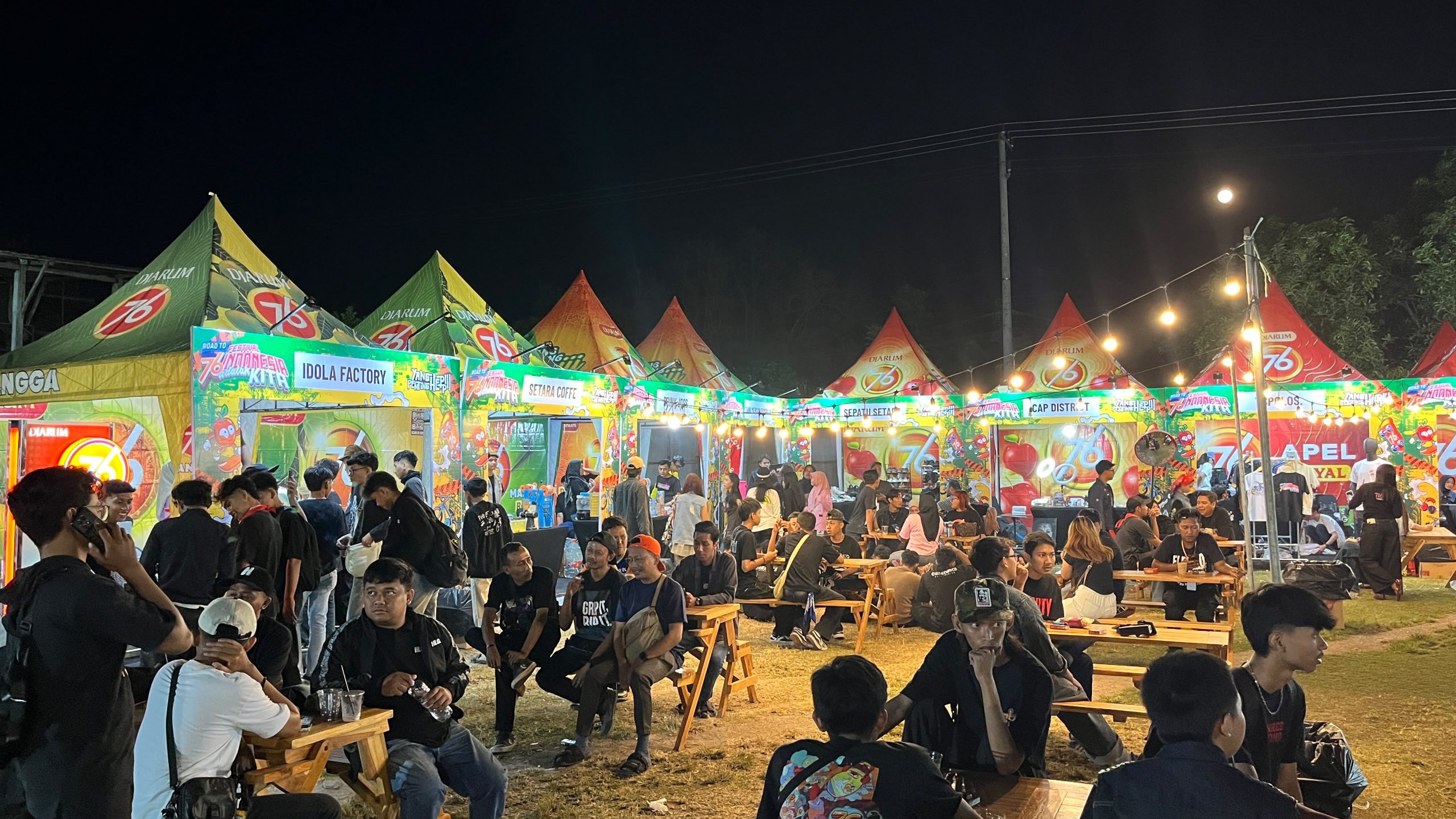 Ribuan Anak Muda Ramaikan Road to Festival 76 Indonesia Adalah Kita di Jombang