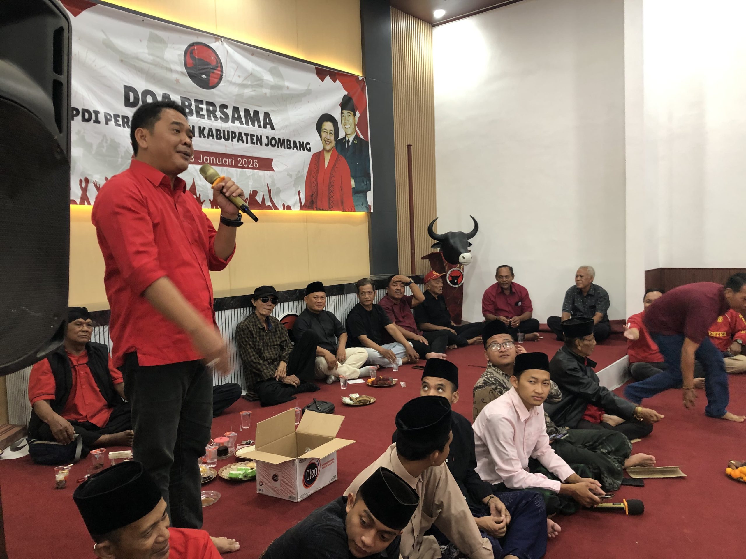 Guruh Soekarnoputra Wafat, Ketua DPC PDIP Jombang Kenang Dedikasinya untuk Seni dan Budaya