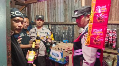 Polres Malang Sita 1.770 Botol Miras Ilegal dalam Sepekan, Tekan Potensi Gangguan Kamtibmas