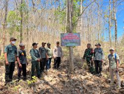 Darurat Karhutla, Polres Malang Pasang Banner Larangan Membakar Hutan dan Lahan