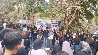 22 Tahun Kematian Munir, Ratusan Mahasiswa Gelar Aksi Simbolik di Kota Batu