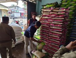 Satgas Pangan Polres Batu Pantau Stok dan Harga Beras di Pasar Among Tani