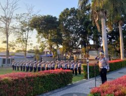 Jelang HUT Lalu Lintas ke-71, Satlantas Polres Batu Ziarah ke TMP