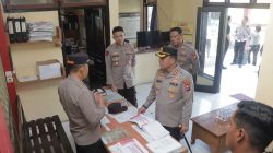 Kapolres Blitar Sambangi Polsek Bakung dan Wonotirto, Tekankan Profesionalitas dan Pelayanan Humanis