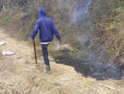 Lahan Tebu Dekat Sekolah Rakyat di Kediri Terbakar, Kerugian Ditaksir Rp59 Juta