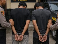 Curi Dua Ponsel, Dua Pemuda di Wates Diringkus Resmob Polres Kediri