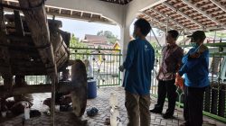 BPK Jatim Kembali Bersihkan Cat Vandalisme di Kereta Mbah Gleyor Kandat