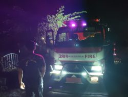 Dua Kebakaran Terjadi di Semen Kediri, Hutan Jati dan Rumpun Bambu Dilalap Api