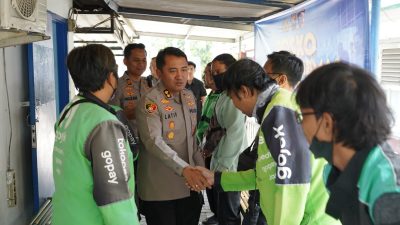 Pos Ojol Kamtibmas Polres Kediri Dioptimalkan, Perkuat Deteksi Dini
