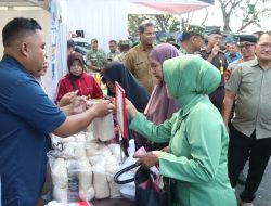 HUT ke-81 TNI, Kodim Kediri Gelar Bazar dan Pameran Produk UMKM