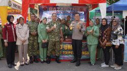 Semarak HUT ke-81 TNI, Kodim Jombang Gelar Bazar Murah Sekaligus Dorong UMKM Lokal
