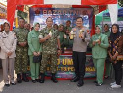 Semarak HUT ke-81 TNI, Kodim Jombang Gelar Bazar Murah Sekaligus Dorong UMKM Lokal