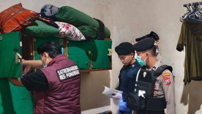 Razia Rutan Ponorogo, Narkoba dan HP Nihil, Piring hingga Paku Disita Petugas