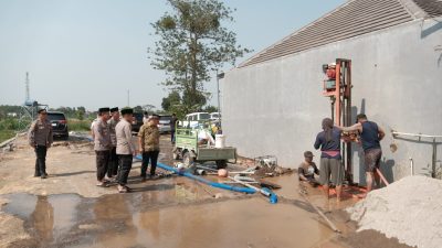 Polres Kediri Bangun Sumur Bor di Yayasan Yatim Dhuafa Pagu, Bantu Atasi Kebutuhan Air Bersih