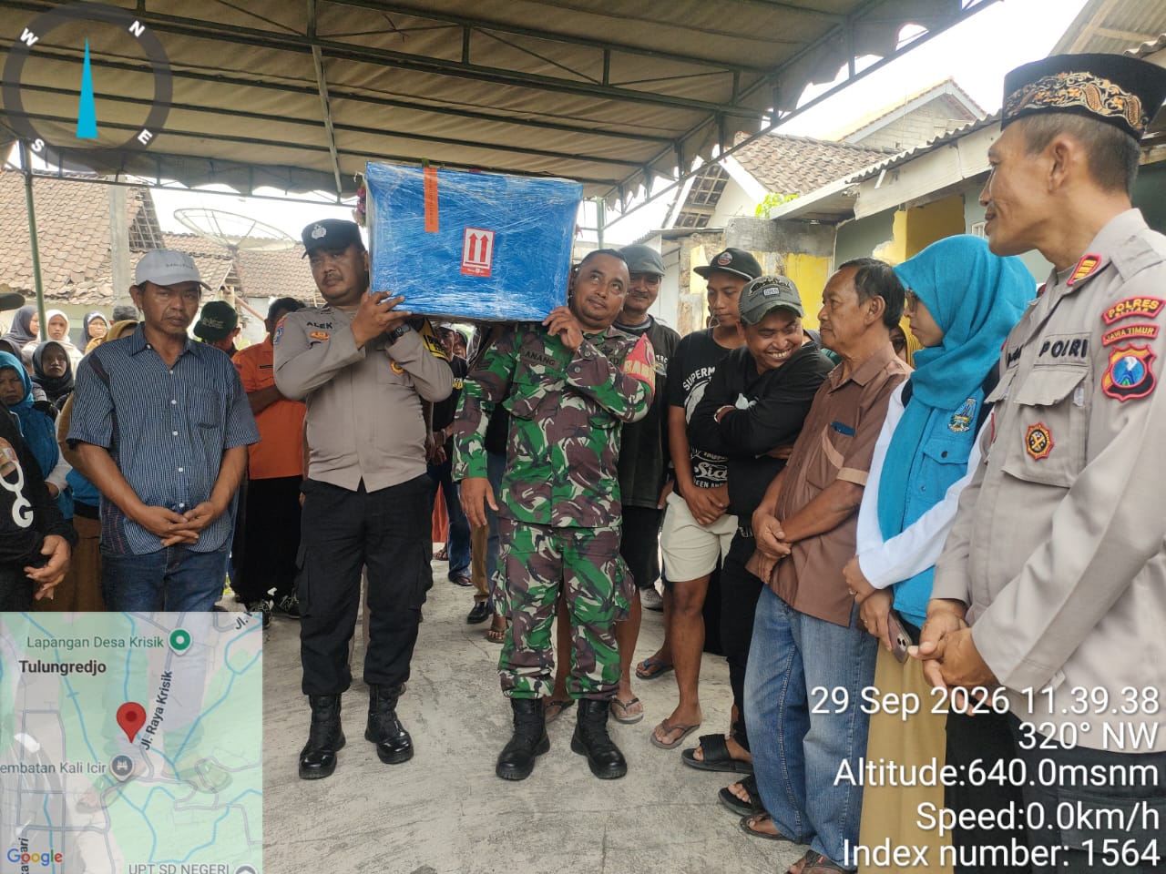 Kapolres Blitar Takziah ke Rumah Duka Korban KM Virgo Transport 8