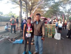 Atlet Triatlon Jadi Juara Umum Putri Kediri Run 2026