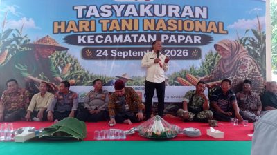 Hari Tani Nasional, Dispertabun dan Petani Papar Gelar Tasyakuran dengan 53 Tumpeng