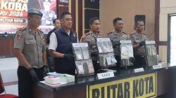 Operasi Tumpas Narkoba, Polres Blitar Kota Amankan 13 Tersangka dan Sita Ribuan Pil