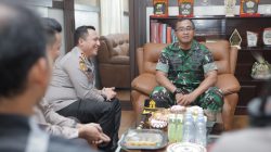 Kapolres Blitar Silaturahmi ke Kodim 0808, Perkuat Sinergi TNI-Polri Jaga Kamtibmas