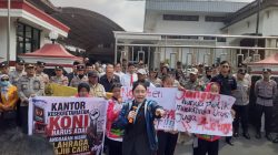 Ratusan Atlet Demo ke DPRD dan Pemkot Blitar, Desak Dana Hibah KONI Segera Dicairkan