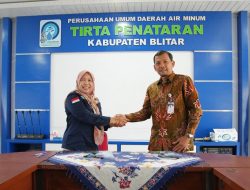 KAI dan Perumda Tirta Penataran Blitar Sepakati Penguatan Pengawasan Keamanan Utilitas