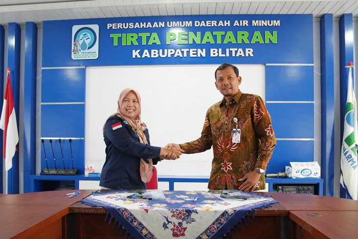 KAI dan Perumda Tirta Penataran Blitar Sepakati Penguatan Pengawasan Keamanan Utilitas