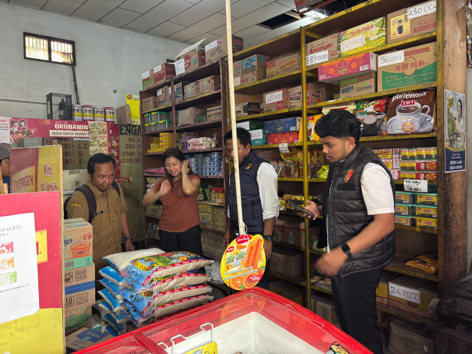 Sidak Beras di Kota Blitar, Tim Gabungan Temukan Penggilingan Tak Berproduksi