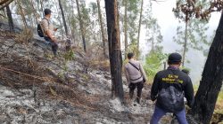 Ratusan Personel Gabungan Padamkan Kebakaran di Gunung Buthak