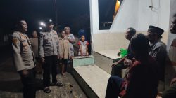 Patroli Pos Kamling, Polsek Selorejo Ajak Warga Bersama Jaga Kamtibmas