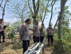 Antisipasi Api Meluas, Polres Blitar Intensifkan Patroli Karhutla di Desa Krisik