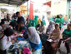 Sambut HUT ke-81 TNI, Kodim Blitar Gelar Bakti Sosial dan Cek Kesehatan Gratis