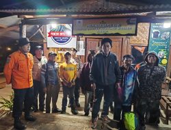 Masuk Jalur Ilegal Saat Pendakian Ditutup, 9 Pendaki Terjebak di Batu Tulis, 1 Hipotermia