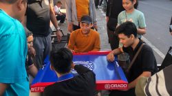 Jemput Bola di CFD, ORADO Kota Kediri Kenalkan Domino 101 kepada Masyarakat