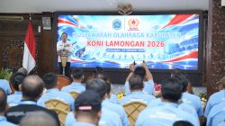 Munif Syarif Terpilih Jadi Ketua KONI Lamongan 2026–2030, Fokus Persiapan Porprov Jatim 2027