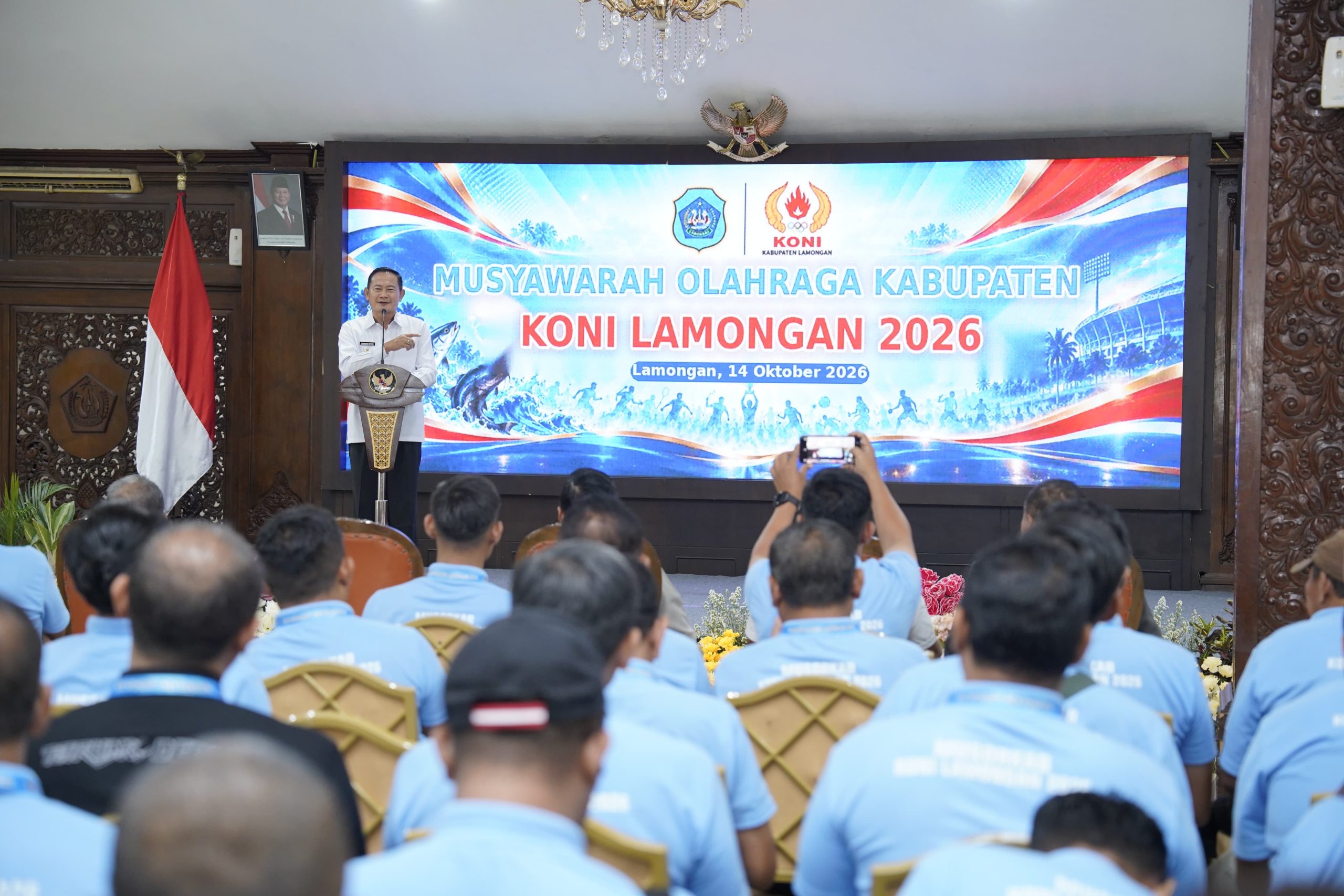 Munif Syarif Terpilih Jadi Ketua KONI Lamongan 2026–2030, Fokus Persiapan Porprov Jatim 2027