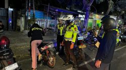 Razia Serentak Polres Lamongan, 218 Botol Miras dan 9 Motor Knalpot Brong Disita