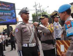 Polres Lamongan Gelar Apel Pasukan Operasi Patuh Semeru 2026, Ini Infonya