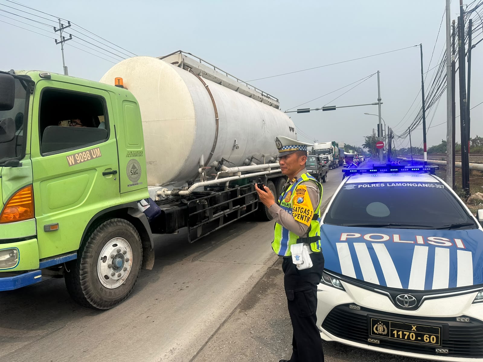 Operasi Patuh Semeru 2026, Polres Lamongan Intensifkan Pengawasan di Jalur Rawan Kecelakaan
