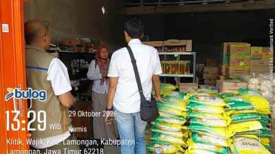 BULOG Perketat Pengawasan Beras SPHP di Lamongan, Cegah Penyalahgunaan Distribusi