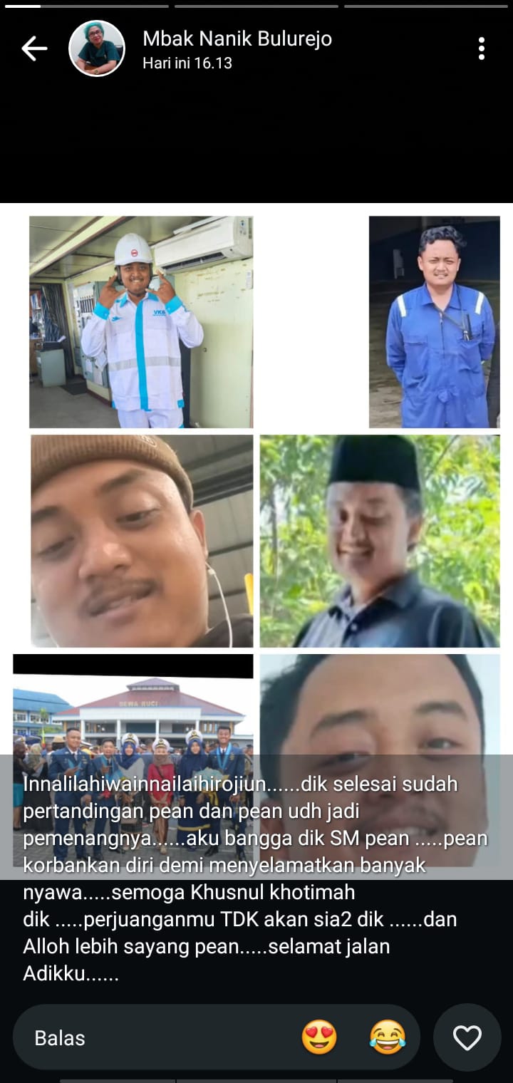 Warga Bulurejo Jadi Korban KM Virgo Transport 8, Kini Semuanya Telah Ditemukan
