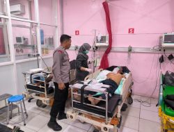 Pikap Muat Buah Terbakar di Peterongan Jombang, Sopir Luka Bakar di Wajah hingga Punggung