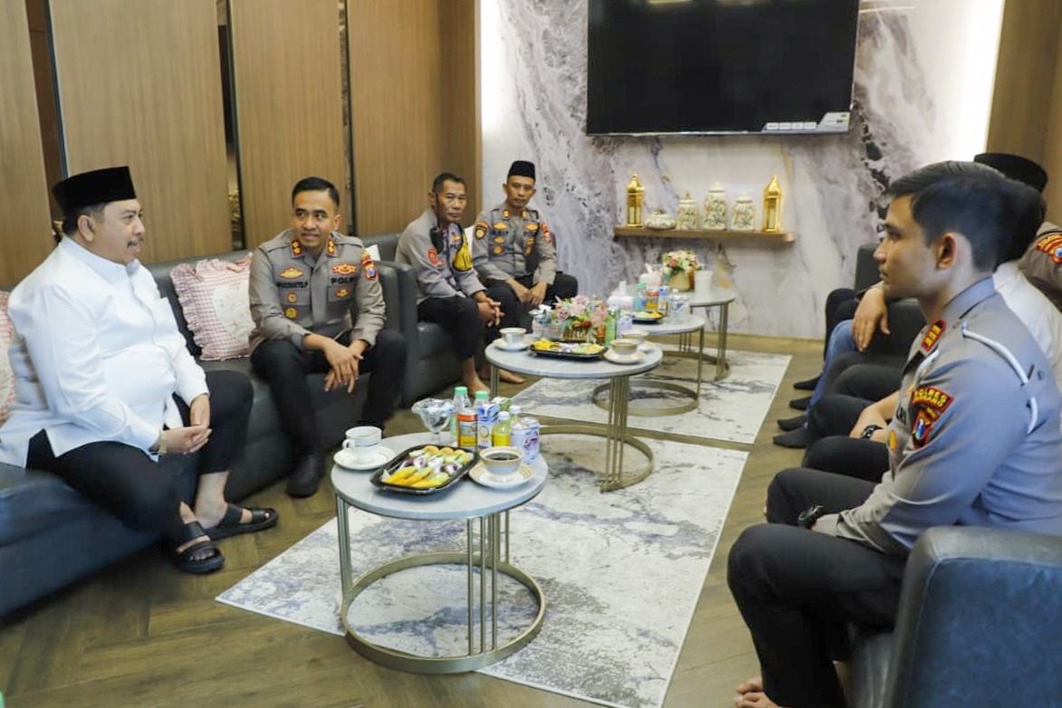 Kapolres Jombang Baru Temui Bupati Warsubi, Perkuat Sinergi Jaga Kamtibmas