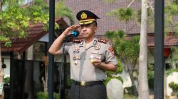 Pimpin Apel Perdana, Kapolres Jombang Tekankan Disiplin Jelang Kunjungan Kapolri