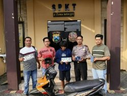 Tertidur di Musala Rest Area Perak, Motor Pemudik Asal Pasuruan Dicuri, Pelaku Ditangkap