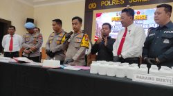 Polres Jombang Ungkap 15 Kasus Narkoba, Sita 60,26 Gram Sabu dan 2.700 Butir Okerbaya