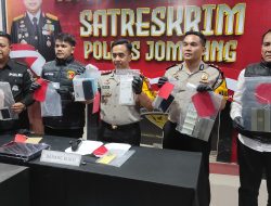 Polres Jombang Ungkap 14 Kasus Pencurian, 17 Tersangka Diamankan Termasuk 3 Residivis