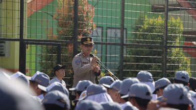 Kapolres Batu AKBP Panji Gedhe Prabawa Tekankan Pencegahan Perundungan dan Penguatan Wawasan Kebangsaan di SMA Negeri 2